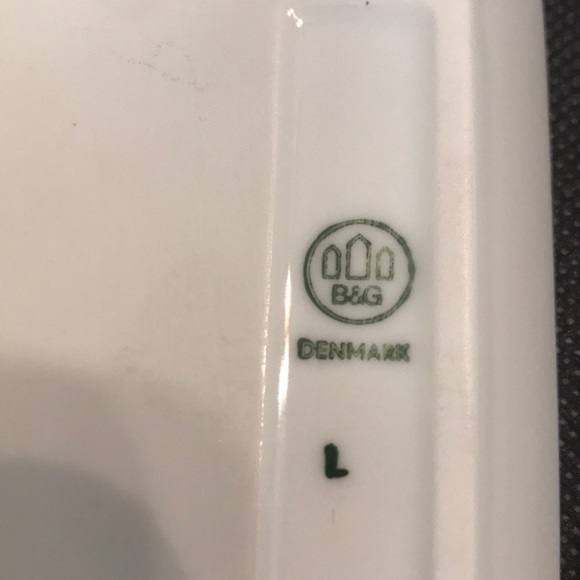 Collectible small square plates Copenhagen Denmark - Picture 3 of 7